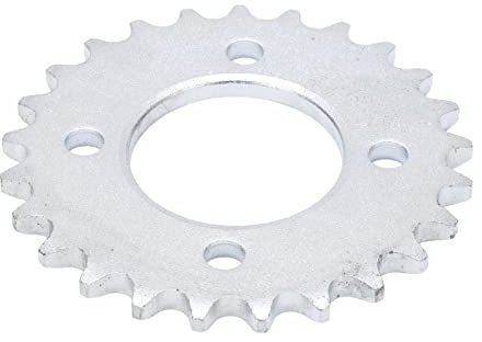 420 Cadena 25T 48mm Piñones Traseros de Motocicleta, Piñón Trasero de Acero Piñón de Transmisión Trasera para Karts Motocicletas Atvs (1Pcs)