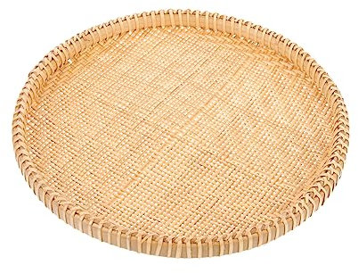 LABRIMP Cesto Per Alimenti in Bambù Cestello Per Scolare e Conservare Verdure Contenitore Da Cucina Multifunzione Per Snack e Oggetti Piccoli