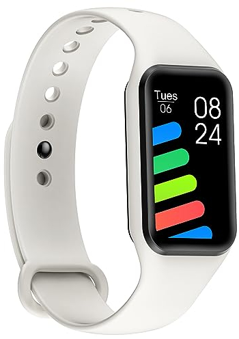 Blackview Smartwatch Uomo Donna,Orologio Fitness Cardiofrequenzimetro/SpO2/Sonno/Contapassi, Notifiche Smart Watch Activity Tracker per iOS Android, Grigio