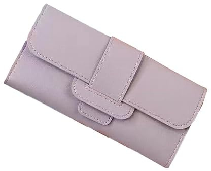 FATASH Damen Designer Leder Geldbörse | RFID-blockierende lange Geldbörse mit Handyfach | Eleganter Kartenhalter & Münzfach | Schlanke, stilvolle Reisehandtasche Clutch für den täglichen Gebrauch,