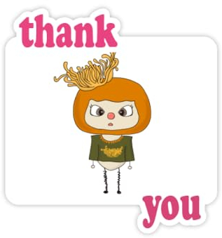 Chrysantheme Gelber Sand Leave UU Thank You Aufkleber Zitat Dankbar