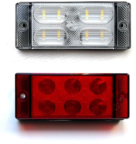 MelTruck® LED Nebelschlussleuchte und Rückfahrleuchte E9 für LKW PKW Anhänger Wohnwagen