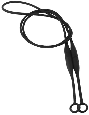 OTOTEC Magnetic Earbud Lanyard Compatible with Loop Quiet/Engage/Experience Silicone Removable Magnetic Ear Plugs Lanyard Black