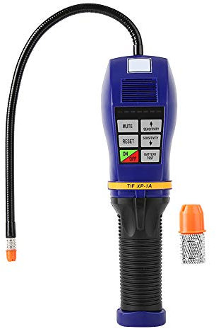 TIF XP-1A Detector de Fugas de Gas Refrigerante, Detector de Fugas de Gas Halógeno HVAC Analizador de Fugas de Gas Refrigerante Halógeno para HVAC, Coche, Refrige