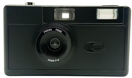 Hkfgdjdl Camera Not Disposables Reusable Camera 135 Film Fool With Flashing Student Retro 35mm Film Machine Travel Outdoor Event