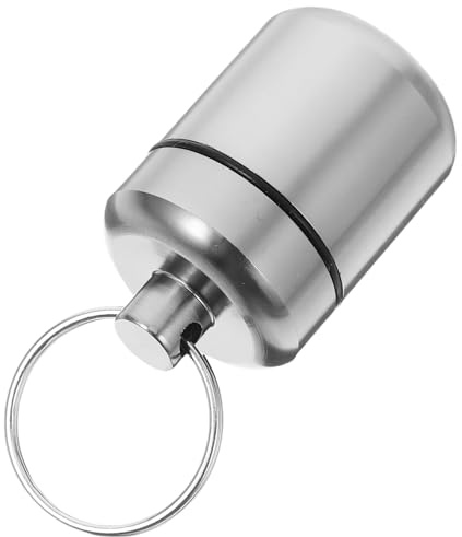 CTIRCHIU Aluminum Alloy Earplug Case Keychain Noise Cancelling Ear Plugs Storage Portable Small Waterproof Earplug Organizer Box for Travel and Concerts