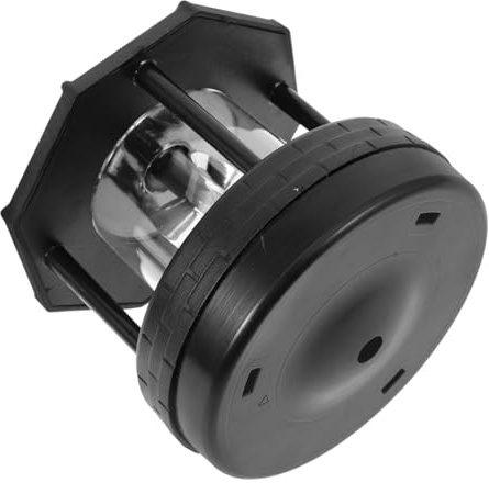 DECOMELODY Lampada Faro Solare LED Rotante con Sensore Automatico per Esterni Giardino Patio Decorazione Elegante