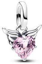 PANDORA Winged heart 793626C02 Charm Anhänger