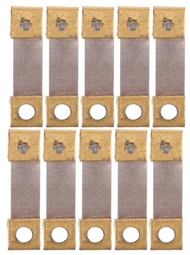 Warmhm 10 Pendelaufhängungsfedern für Uhren aus Eisen, Silber, Präzise | Ersatzteil für Wanduhr und Wecker, Selbstgemacht und Reparatur, Leise Montage, für Anfänger