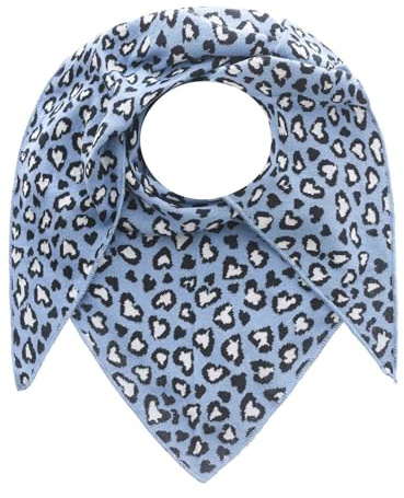 Zwillingsherz Damen Dreieckstuch Halstuch – Umschlagtuch Weich & Stilvoll – Baumwollmix, 200cm x 100cm