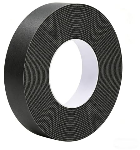 Nastro in feltro autoadesivo, largo 20 mm, lungo 2 m, spesso 5 mm, rotolo di feltro extra resistente, ritagliabile, per sedie, tavoli, piedini per mobili, protezione per pavimenti in parquet, laminato