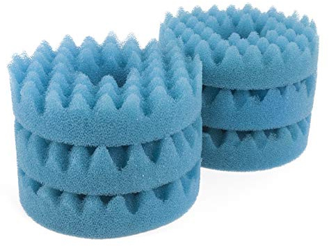 LTWHOME Foam Sponge Filter Media Fits The Hozelock Bioforce 3000 5500 8000 Filter (Pack of 6)