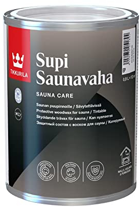 TIKKURILA SAUNAVAHA SUPI per Protezione Sauna 900 ML | Trasparente