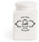 Excelsa Fin Quality Dosa sel, céramique, Blanc