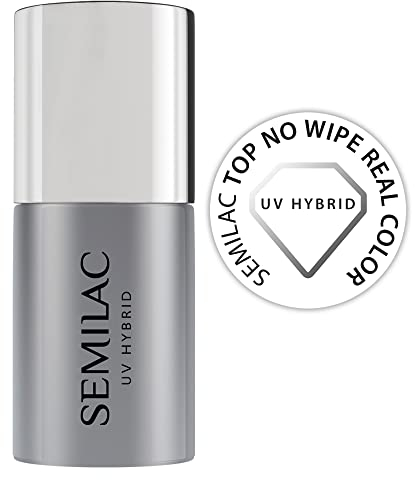 Semilac Esmalte Semipermanente Capa Superior Top Coat No Wipe Real Color 7 ml