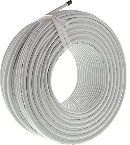 SENCOR SAV 6059-100m - Cavo coassiale RG 59, lunghezza 100 m, COAX.CABLE RG-59, colore: Bianco