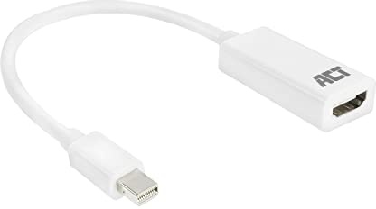ACT Adaptateur Mini DisplayPort mâle vers HDMI-A Femelle 0,15 m AC7525