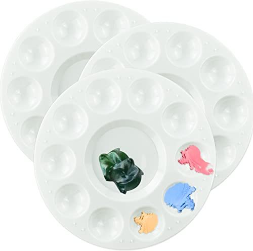Mischpalette,, Malpalette Zur Aufbewahrung 3PCS Mischtabletten zum Malen von Farbtönen, Universalpalette für DIY Kunst Malerei