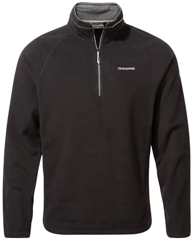 Craghoppers Mens Corey VI Half Zip Fleece Top (3XL) (Black)