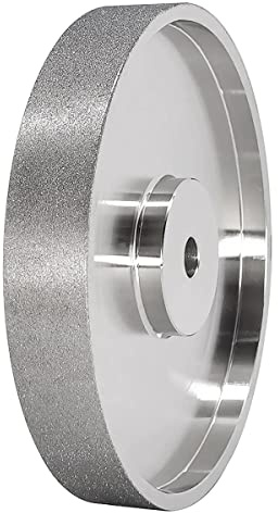 Hausdec , 6Inch Dia x 1Inch Wide, with 1/2Inch Arbor, Diamond Grinding Wheel for Sharpening HSS, 240 Grit