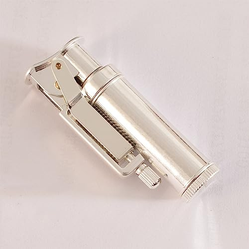 Metallrillenfeuerzeuge, Kerosin, Vintage-Feuerzeuge, Messing, nachfüllbar, Vintage, mechanische Schleifscheiben, Zündfeuerzeuge, durchsichtige Kraftstofftankfeuerzeuge, klassische Designs, Vintage-Ges