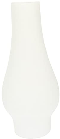 Warmhm Öllampenschirm Glas Winddicht Frosted Textur Retro Öllampe Kerosinlampenabdeckung Hitzebeständig Zubehör