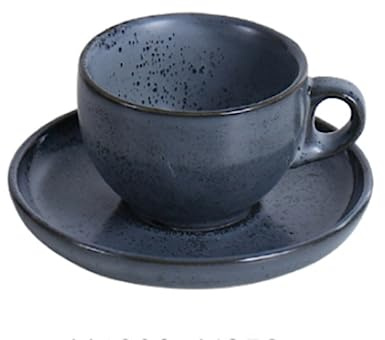 VONGAZ Tasse à Café Tasse a Cafe Tasses Tasse À Café en Céramique Et Soucoupes Cappuccino Latte Café Tasse À Lait Restaurant Style Italien Tasse à Thé Tasse de Café (Color : D, Size : 300ml)