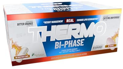 BIG - Quemagrasas Potente para Adelgazar - Quemagrasas Efectivo - Quemador de Grasa, Formato Bi-Fase (Cápsulas + Comprimidos), Acelerador Metabolismo Hombre y Mujer, Sinefrina + Té Verde + Cafeína