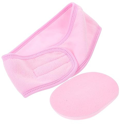 Healeved 5sätze Wasch Gesicht Stirnband Mit Reinigungsschwamm Weiches Haarband Für Frauen Für Spa Yoga Make-up-entfernung Und Hautpflege Leicht Und Tragbar Wiederverwendbar