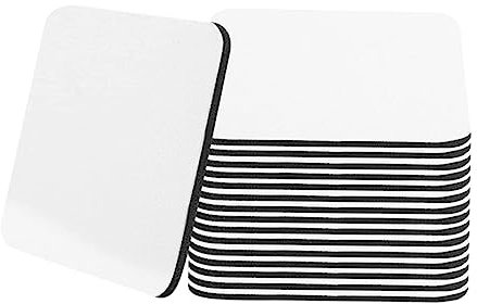 PRETYZOOM 2 Juegos Posavasos De Sublimación De Tinta Almohadilla De Taza Portátil Aparatos para El Coche Portavasos De Coche De Bricolaje Posavasos Portavasos Auto Neopreno 16 Uds * 2