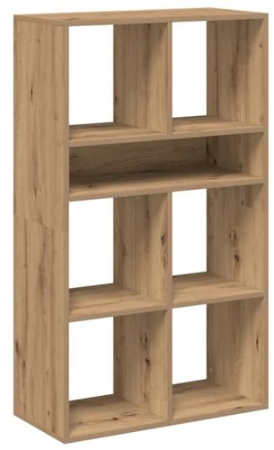 vidaXL Bücherregal Artisan-Eiche 66x31x112 cm Holzwerkstoff