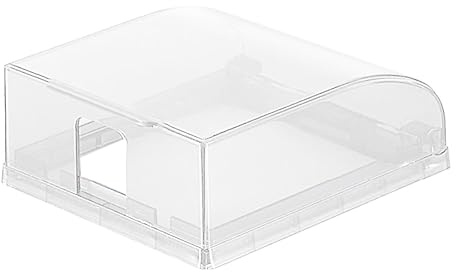 Cubierta transparente para enchufes, protección antisalpicaduras, resistente al agua, a prueba de salpicaduras, para interiores