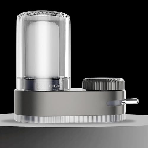 Zuquik Wasserfilter & Kalkfilter für Wasserhahn, 7-Stufen Wasserhahn Filter | für Trinkwasser, Filtersystem für Küche & Bad (Inkl. Ersatzfilter)