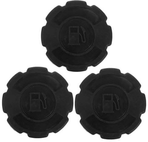 Bouchon de Réservoir D’Essence pour Mini-Moto et Générateur Noir | Lot de 3 Pièces Détachées, Métal PP, Pose Simple, Étanche, Format Rechange