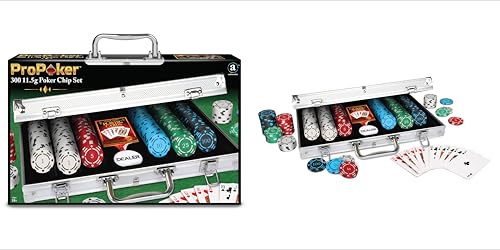 Ambassador ProPoker 300 11.5g Numbered Poker Chips in Aluminum Case