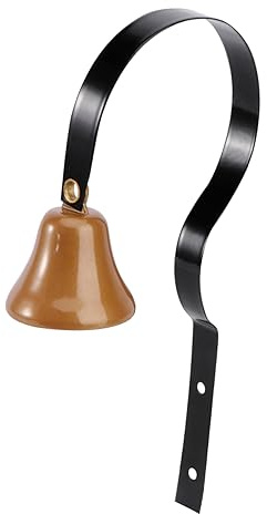 Yardwe Türklingel Für Hunde Aus Messing Zum Stubenreinheitstraining Mit Einfacher Montage An Tür Oder Wand Sowie Optimaler Höhe Für Pfote-Anschlag