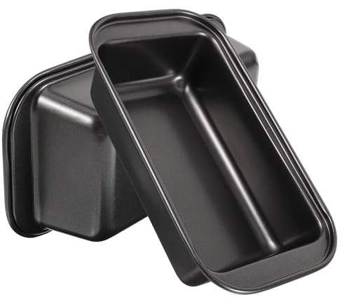Veemoon 2 piezas Molde de Hornear Maifan Stone Antiadherente para Tostadas y Pasteles de Moldes Rectangulares para Pan y Bizcochos Resistente Altas Temperaturas Fácil Limpieza para Hogar