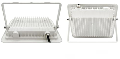 Proiettore a LED 10W 20W 30W 50W 100W Luce di inondazione 220V Impermeabile IP68 Faretto da parete for esterni Riflettore Lampada Foco(Black shell,WARM WHITE-3000K_220V_20W)