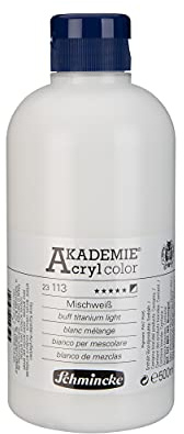 Schmincke AKADEMIE Acryl color Mischweiß 500 ml, 23 113 028