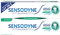 Sensodyne Dentifrice Répare & Protège, Pour les Dents Sensibles, Apporte une Protection Longue Durée, Menthe Fraîche, Lot de 2x75ml