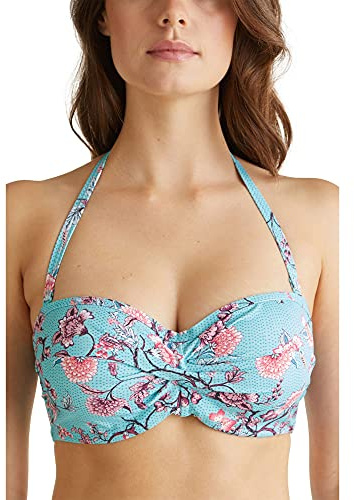 Esprit Bikini Bilgola Beach Pad.Bandeau Bc, 470/turkos, 42 SE