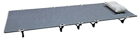 Outdoor Klappbett Campingbett, Leichtes Kompaktes Tragbares Outdoor Reisebett Einzelschlafbetten, für Erwachsene Kinder(Color:B)