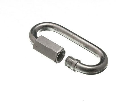 One Stop DIY 2 chiusure a maglie rapide M6 BZP in acciaio antiruggine