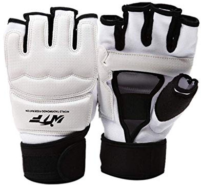 Joayuezo Taekwondo Handschuhe und Fußschutz Boxhandschuhe Kinder Herren Damen Kickbox Training MMA Kampfsport Handschuhe für Boxen Taekwondo Karate Sandsack Sparring (S,Handschuhe)