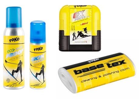 Generisch Skin Ski Pflegeset 4 teilig Toko