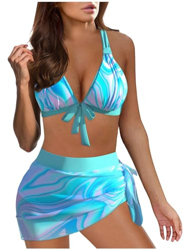 Damen Bikini Shorts Bunter Badeanzug Damen Badeanzug 75 H Badeanzug Schwangerschaft GroßE Cups Push Up Triangel Bikini Bikini Schwarz Set BadeanzüGe Damen Sport Samt Bikini Blau Bikini Frauen 2023