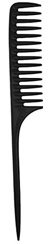 XZQYDS Pettini a coda di topo a denti larghi con coda, pettine da barbiere per acconciature da donna, strumento anti parrucchiere