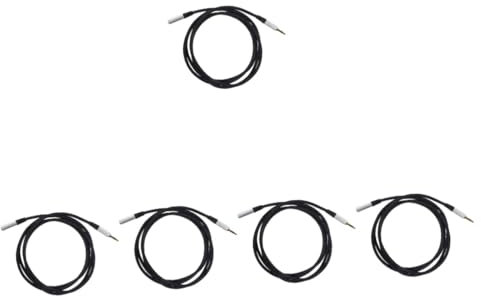 Angoily 5pcs Audio Cable Extension Aux Extender Cord for Headphone Wire Aux Cord for Phone Cable for Earphone Extension
