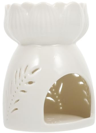 JECOMPRIS Bruciatore in Per Lumini Aromatici Da Tavolo Adatto Studio Camera Da Sauna Yoga Design Semplice e