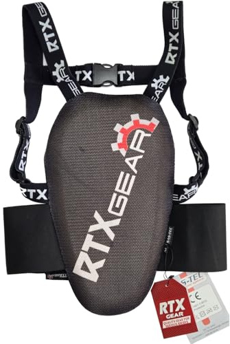 RTX Freelite SAS-TEC Spine Back Protector - CE UKCA Level 2 Harness for Motorcycle, Mountain Biking, Snowboard, Extreme Sports (SAS-TEC SCL Medium)